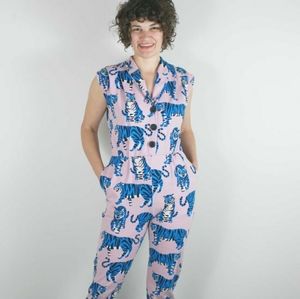 Nooworks Blue Tiger magic suit size small